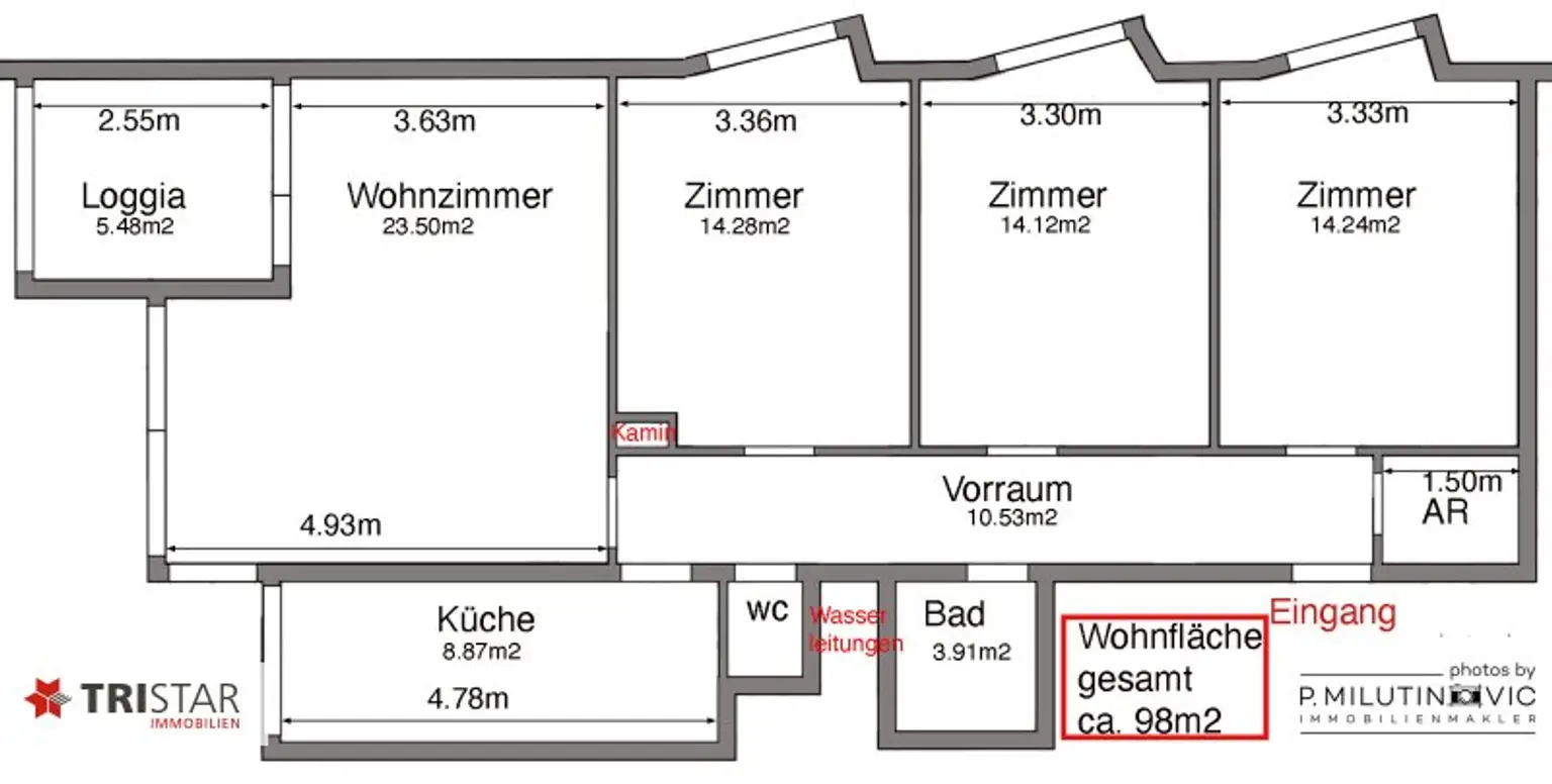 REDUZIERTER VERKAUFSPREIS+++NEU in Korneuburg++ Großzügige 4-Zimmer Neubauwohnung mit Loggia ( WNF ca. 98m2), nähe Bahnhof ++Ihr SONNIGES Zuhause++ 2100 Korneuburg