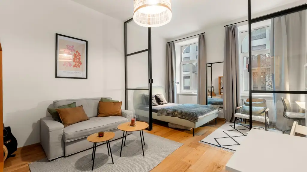 Trendige Citywohnung in Toplage im 5. Bezirk. Möbliert und Einzugsbereit!