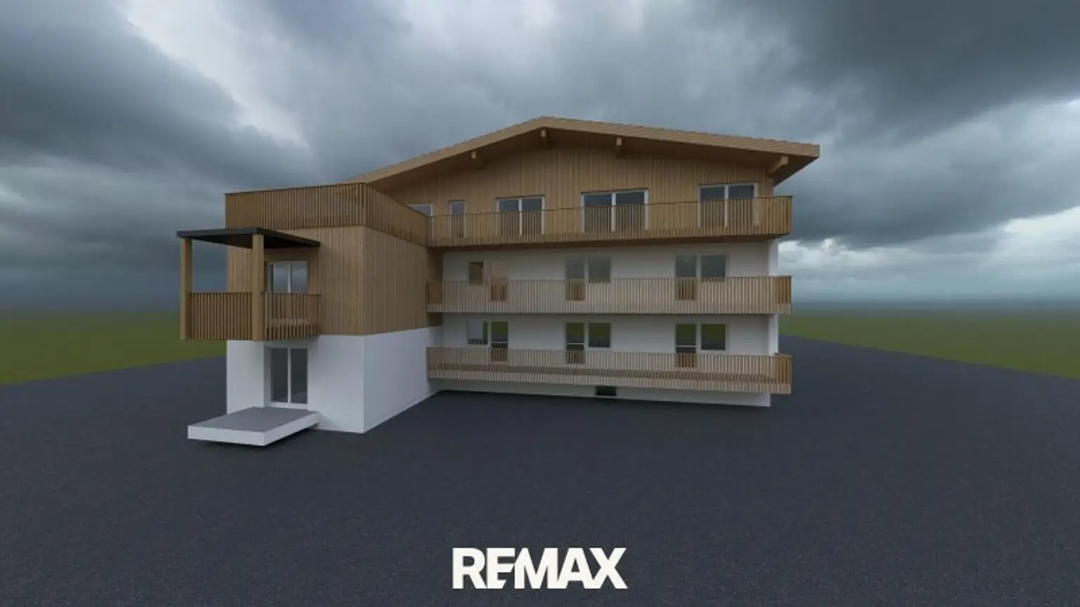 Visualierung Ansicht Süd