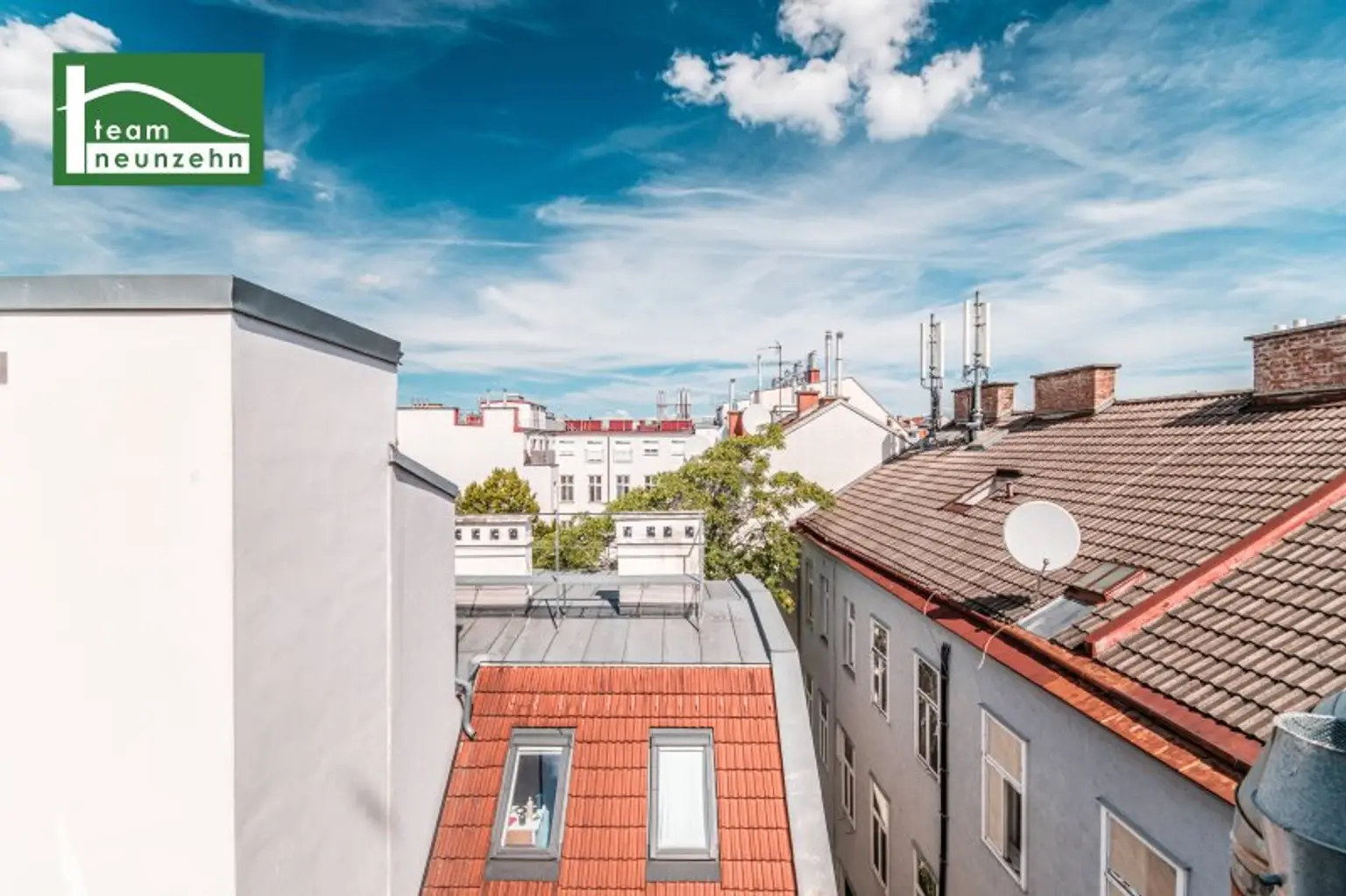 Freundliche DG-Wohnung in Sechshaus - 5 Gehminuten zu U4 und U6! Schlafzimmer in Hofruhelage!