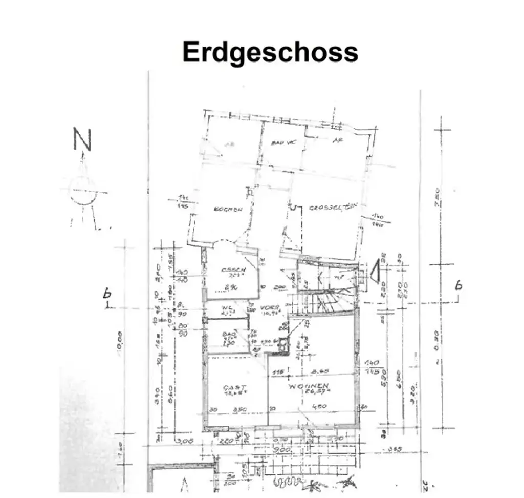 WAIDMANNSDORF  -  Sanierungsbedürftiges Haus in Aussichtslage!