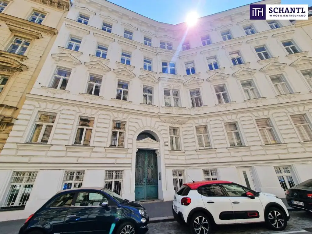 ***Charmantes Bürojuwel im 3. Bezirk nahe Schloss Belvedere – Erstbezug nach Sanierung in einem prunkvollen Altbauhaus***