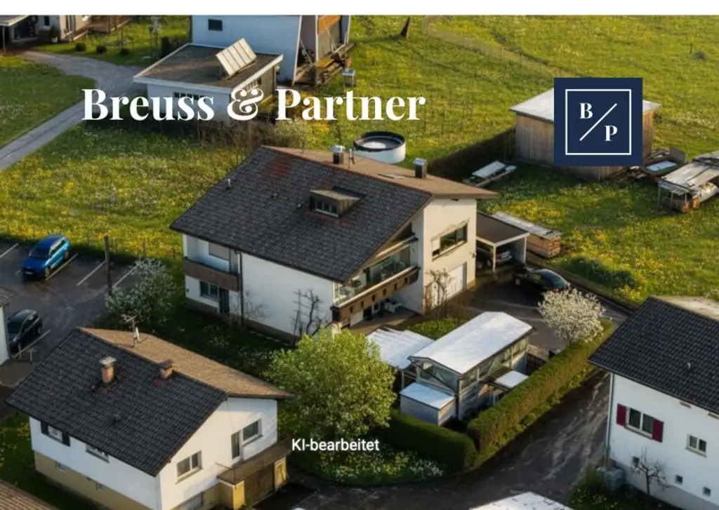 Gepflegtes Einfamilienhaus in Dornbirn mit Garten & Mieteinnahmen