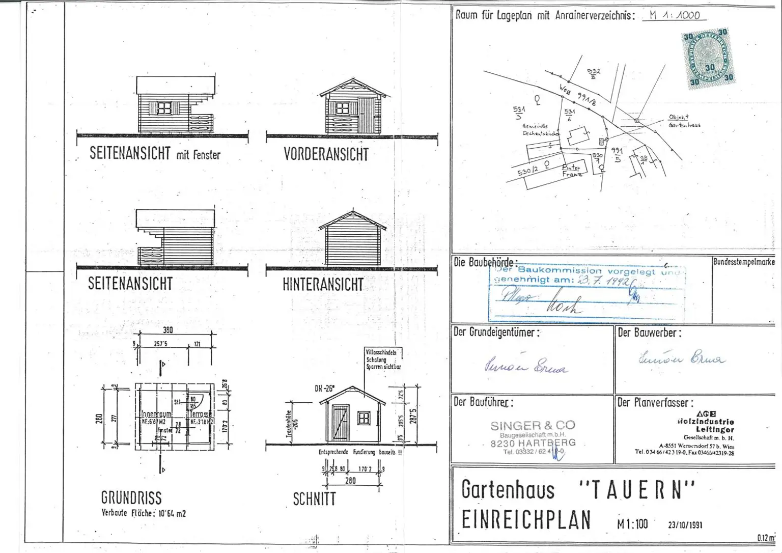 EP Gartenhaus 1991_0