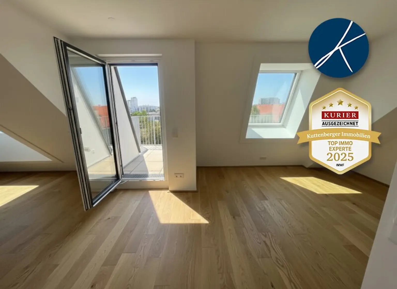 U6 Erlaaer Straße: Die perfekte „Single-Penthouse-Wohnung mit Ausblick“ im NEUBAU-ERSTBEZUG