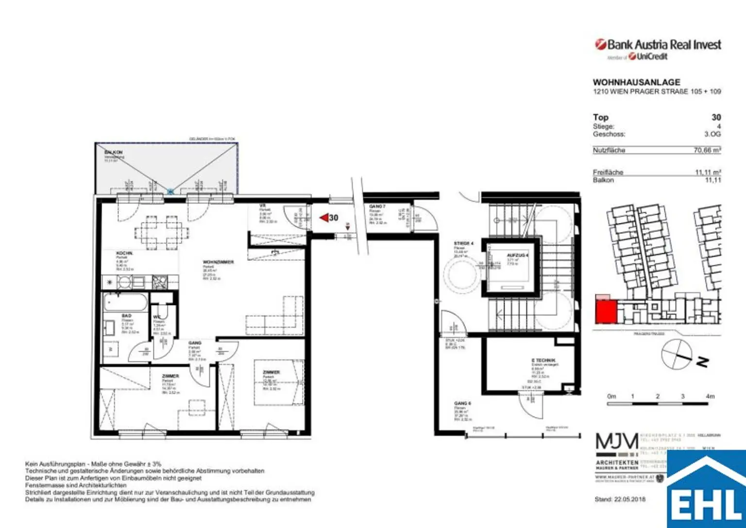 Traumhafte 3-Zimmerwohnung mit großzügiger Freifläche!