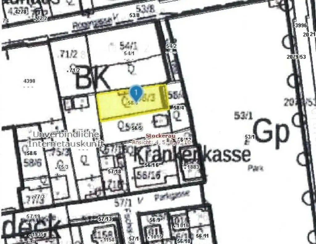 "!!!Baugrund visavis vom Stadtpark!!!"