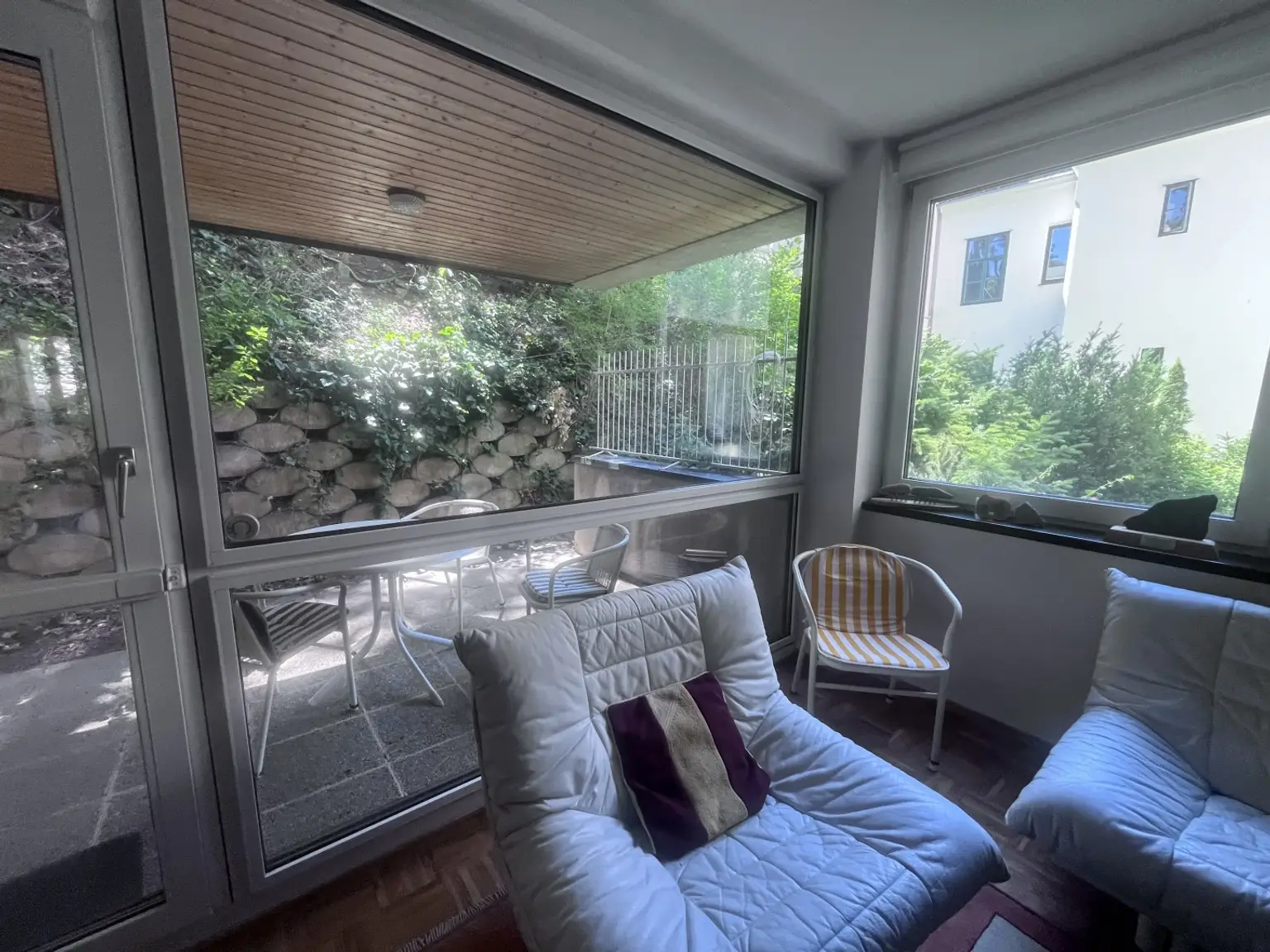 Blick Wohnzimmer