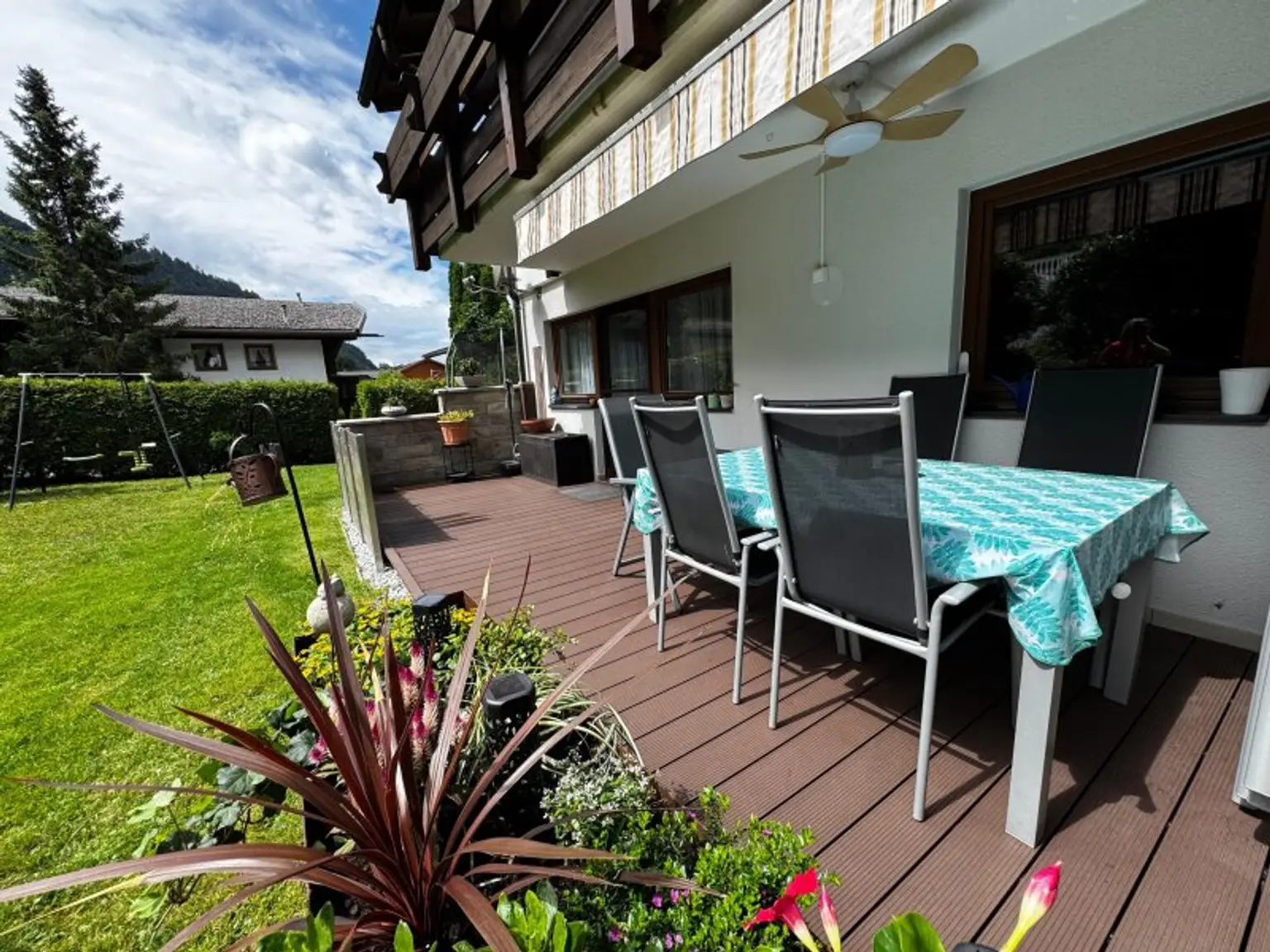 BUCH IN TIROL - Großzügig eingeteilte 4 Zi.-Wohnung mit Terrasse und Allgemeingarten