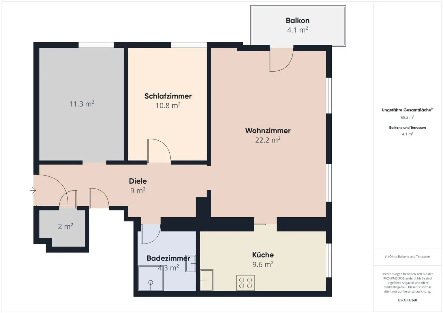 Gemütliche Eigentumswohnung mit Balkon im 1. Liftstock – Möbliert & bezugsfertig!
