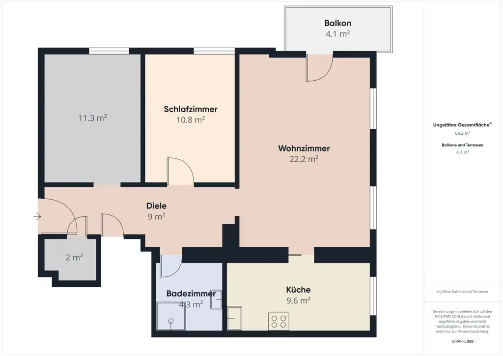 Gemütliche Eigentumswohnung mit Balkon im 1. Liftstock – Möbliert & bezugsfertig!