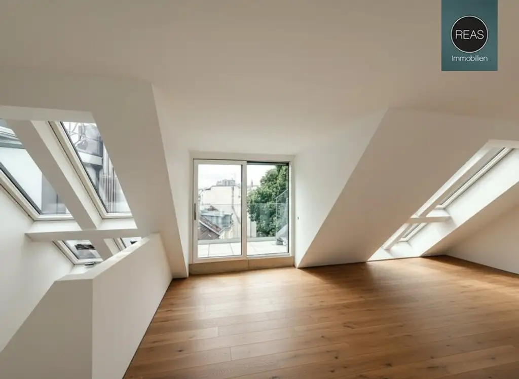 Erstbezug: Atemberaubendes Dachgeschoss - Maisonette - Apartment (klimatisiert) mit 3 Terrassen und hochwertiger Ausstattung im Trendbezirk Ottakring!