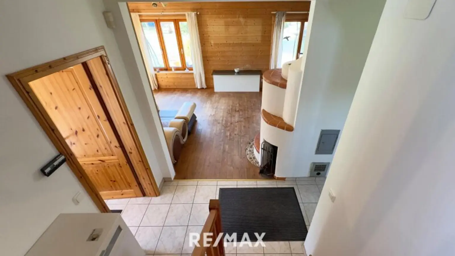 Blick von Stiege aus