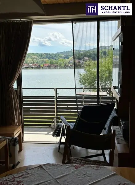 Gepflegte Seewohnung in Ruhelage – Direkter Blick auf den Walschacher See!