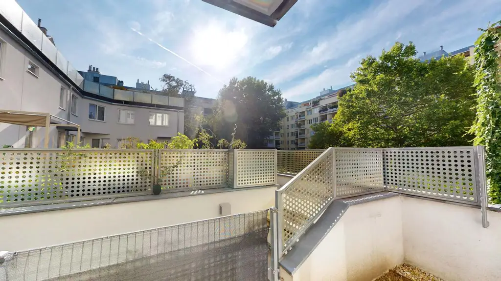 Ruhiges Wohnglück: 3-Zimmer-Neubau mit Garten zur Hofseite
