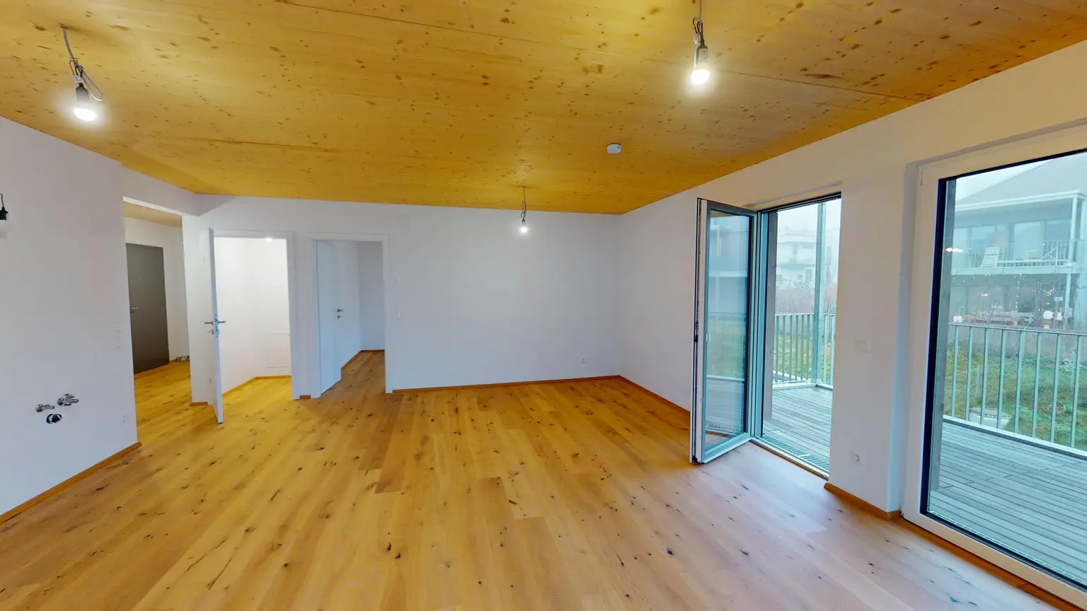 Holzbauweise I Balkonwohnung I 2 Zimmer