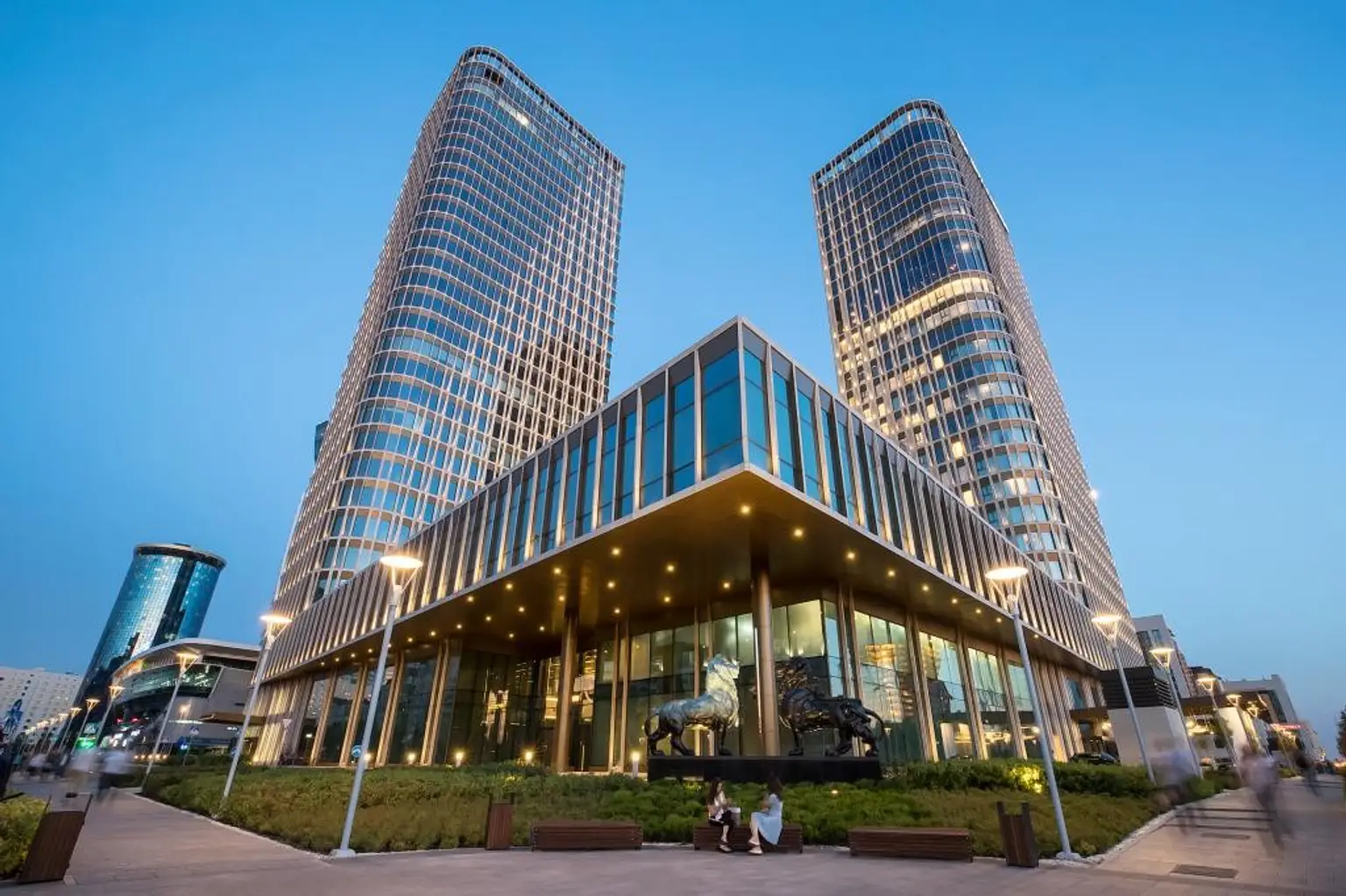 Exterior_Talan Towers complex__