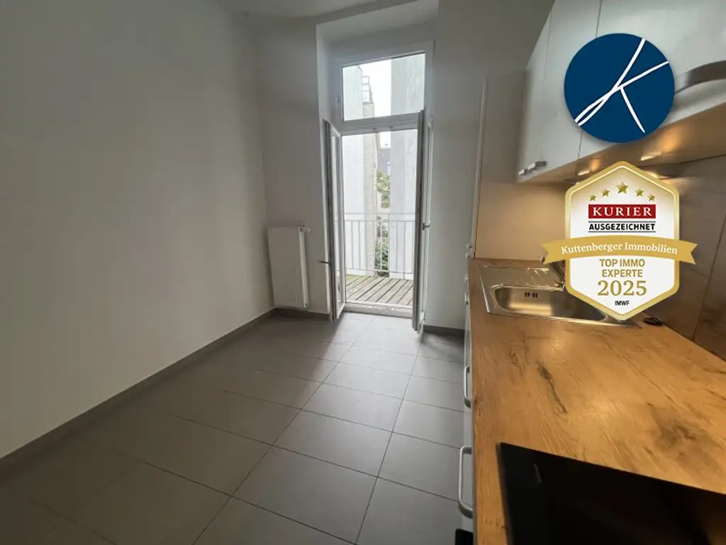 Nähe Stiftskirche (Mariahilfer Straße) U3 : Erstklassiges *Altbau-Juwel mit Balkon*