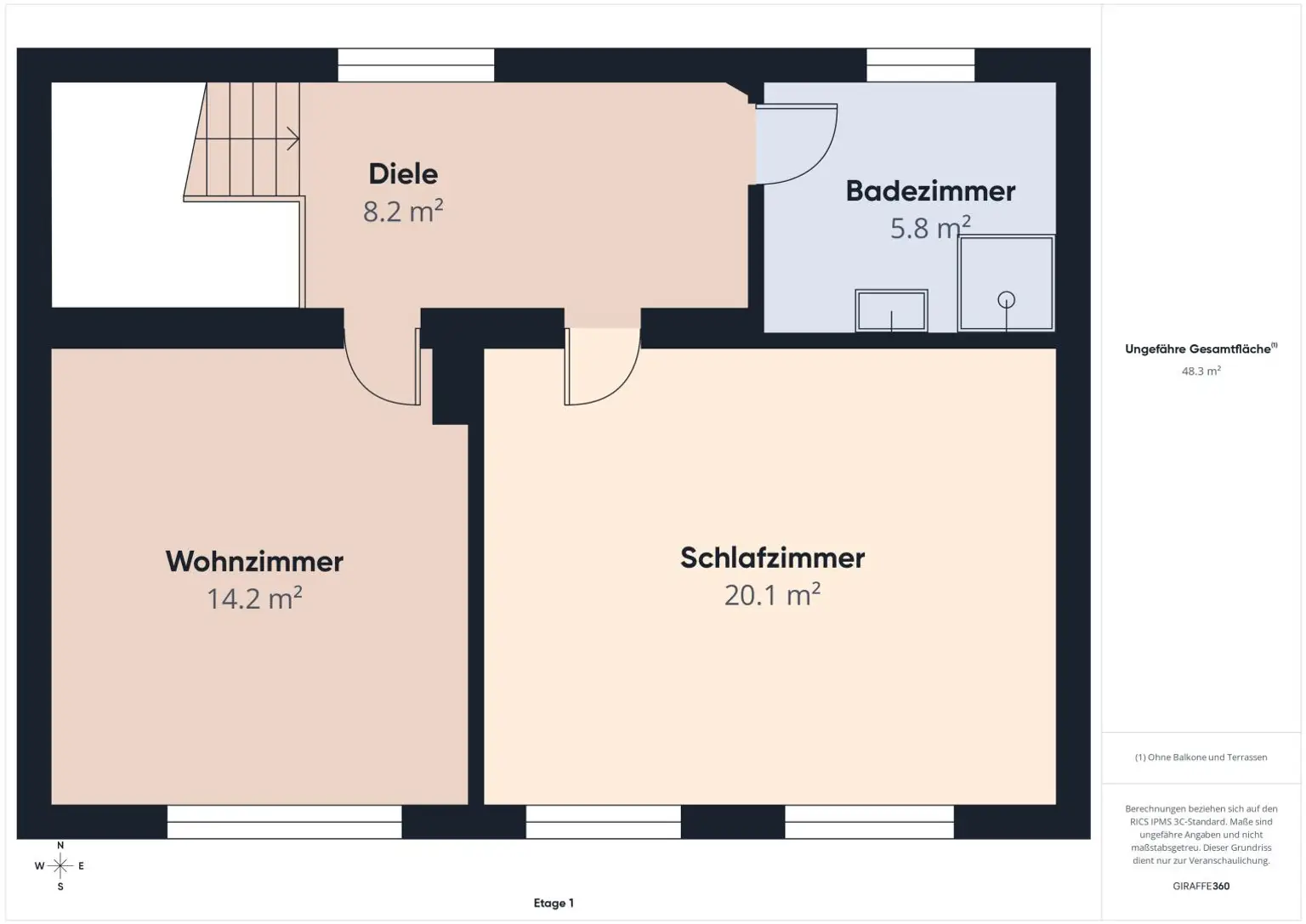 Grundriss OG