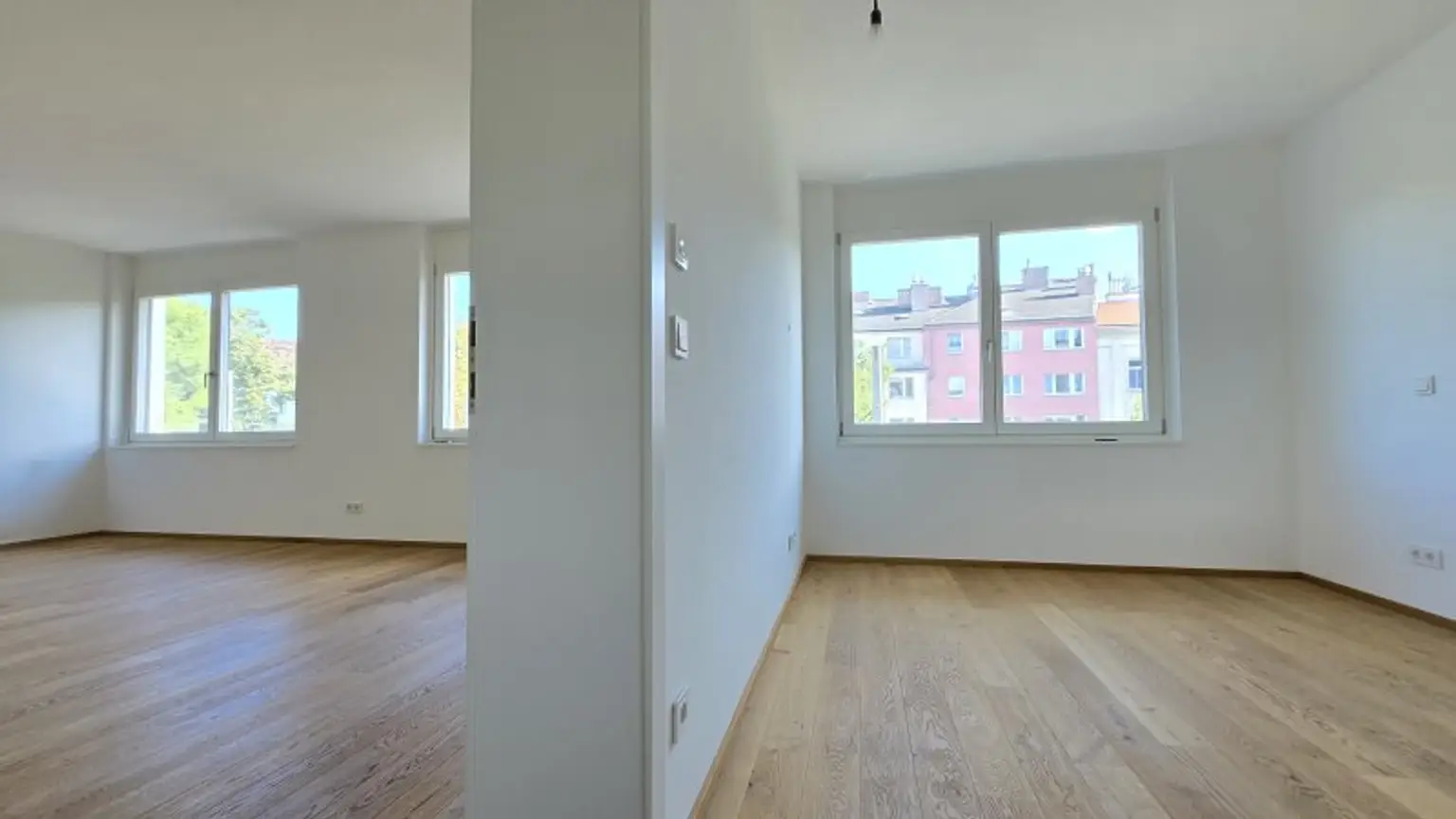 Sonnige 2-Zimmer-Wohnung - Klimaanlage - Sehr guter, gepflegter Zustand - Ausgezeichnetes Raumkonzept