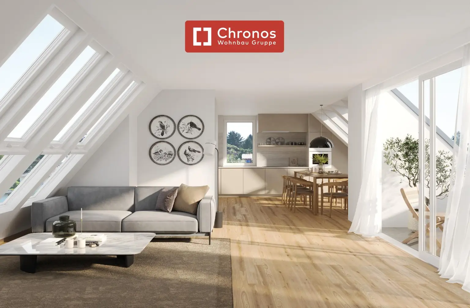 BAUBEGINN ERFOLGT! Neubau-Penthouse-Wohnung mit großen Fensterfläche am Laaerberg zwischen Löwygrube und Kurpark Oberlaa!