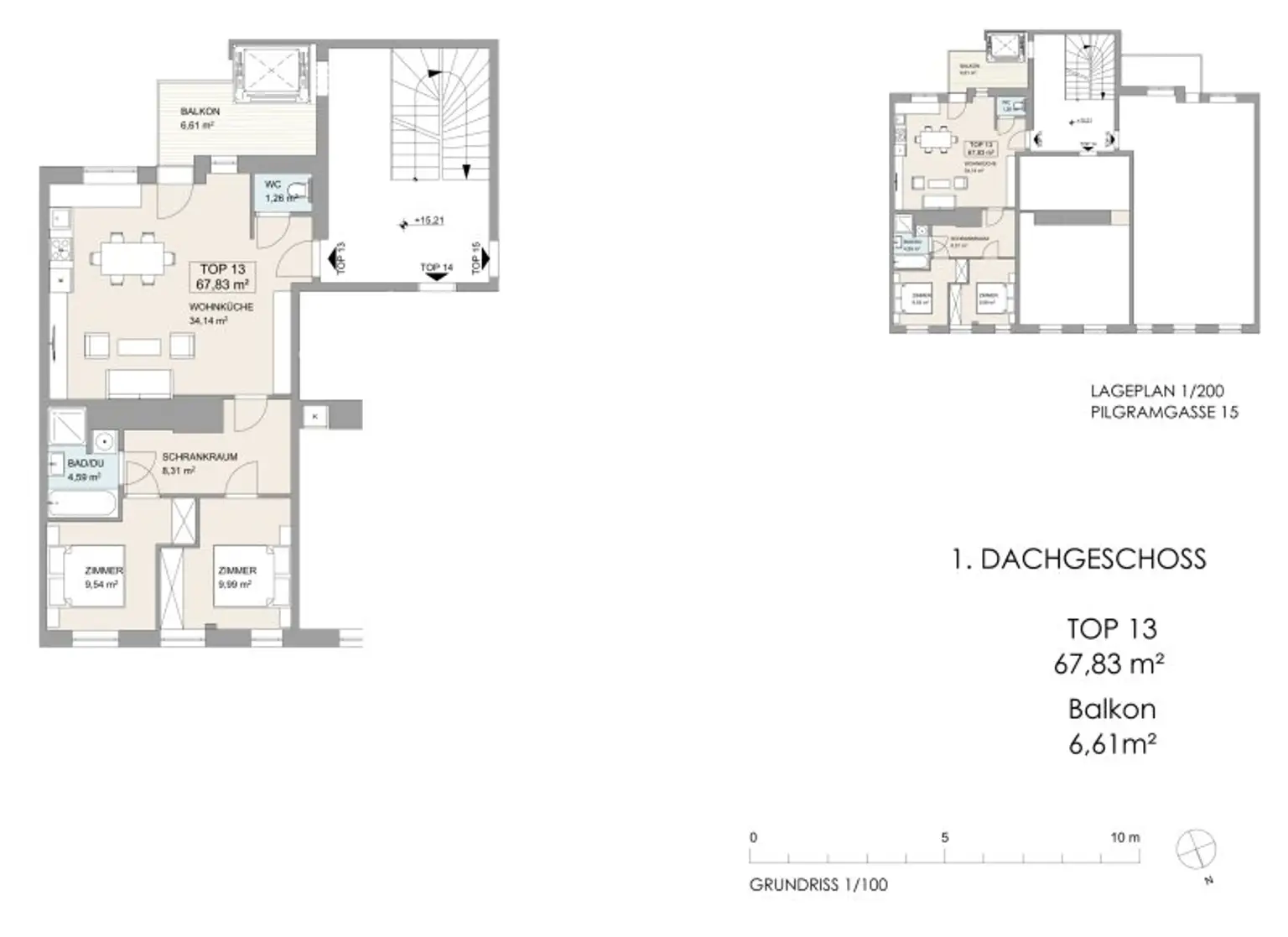 Stilvolle Wohnung im saniertem Altbau in Toplage – Pilgramgasse, 1050 Wien - U4 Fußläufig -  Balkonzubau möglich