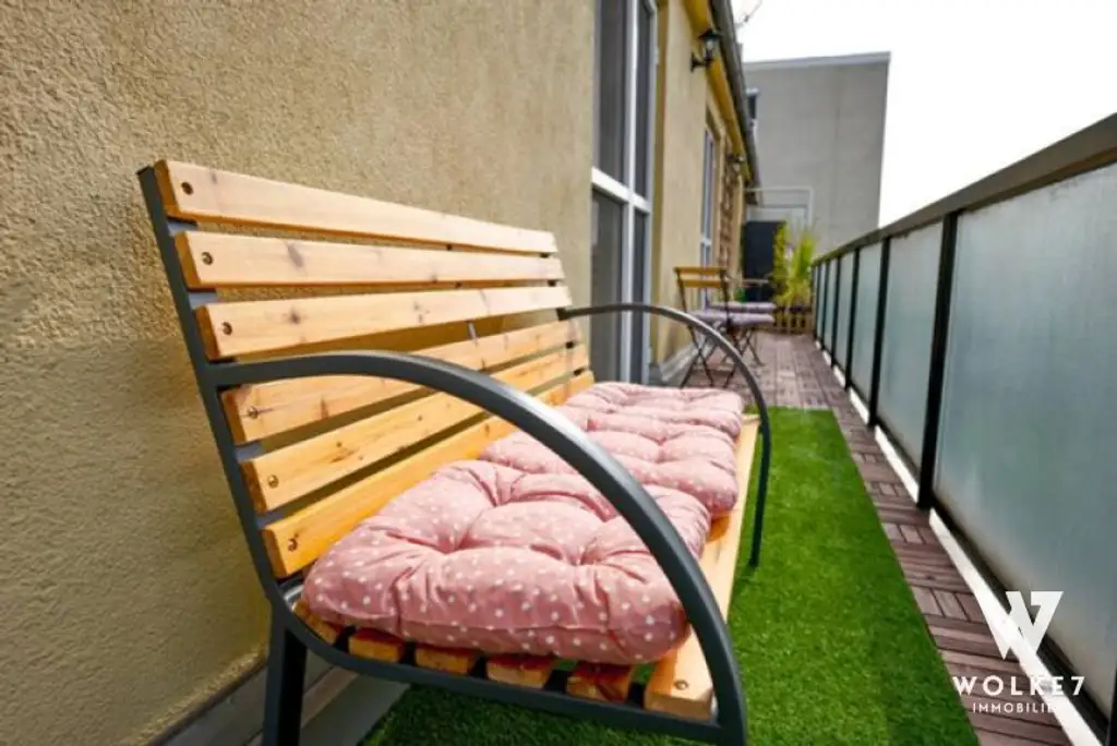 Helle 3-Zimmer-Wohnung mit gr. Terrasse nahe Naschmarkt | Klima | 3 Gehminuten U4 Pilgramgasse