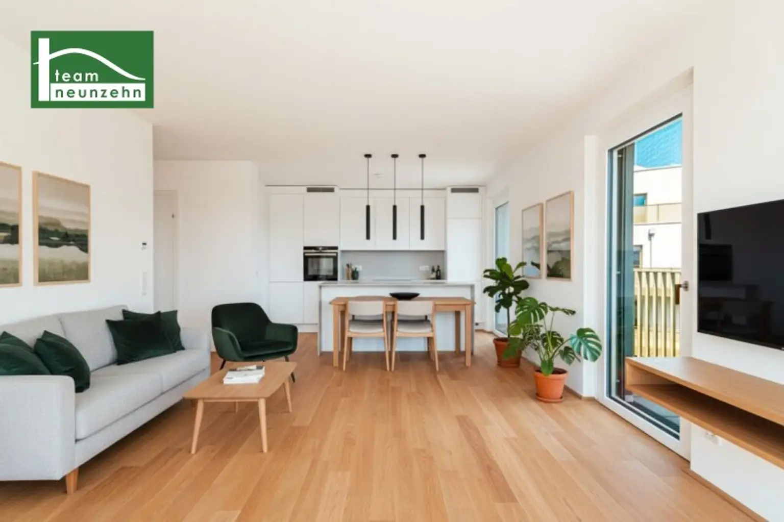 Sie werden es lieben – durchdachte Grundrisse mit Freiflächen im Grünen – Niedrig-Energie-Standard