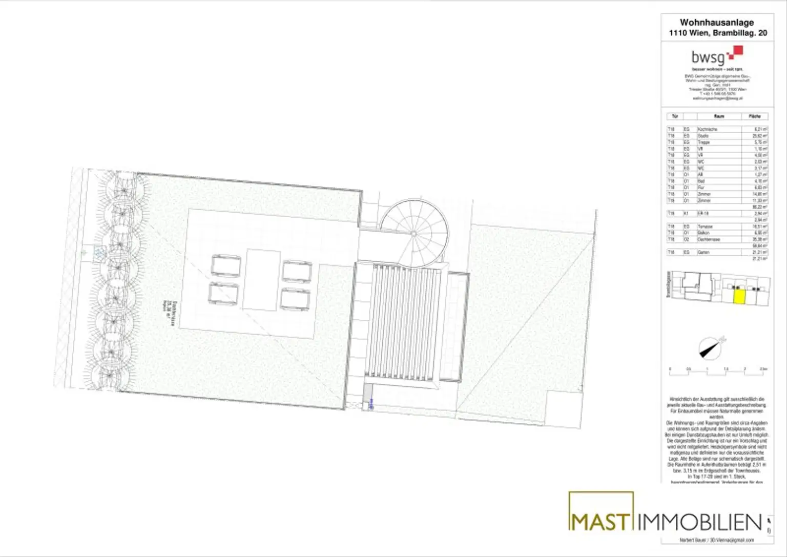 *NEU* Town-House mit 3-Zimmer und Dachterrasse