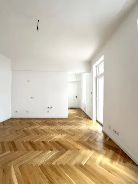 Exklusive 2-Zimmer-Terrassenwohnung im generalsanierten Altbau – Erstbezug mit hochwertiger Ausstattung in 1050 Wien