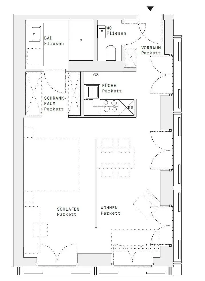 DC-FLATS: High-End-Apartment bei der UNO-City!! ERSTBEZUG!!