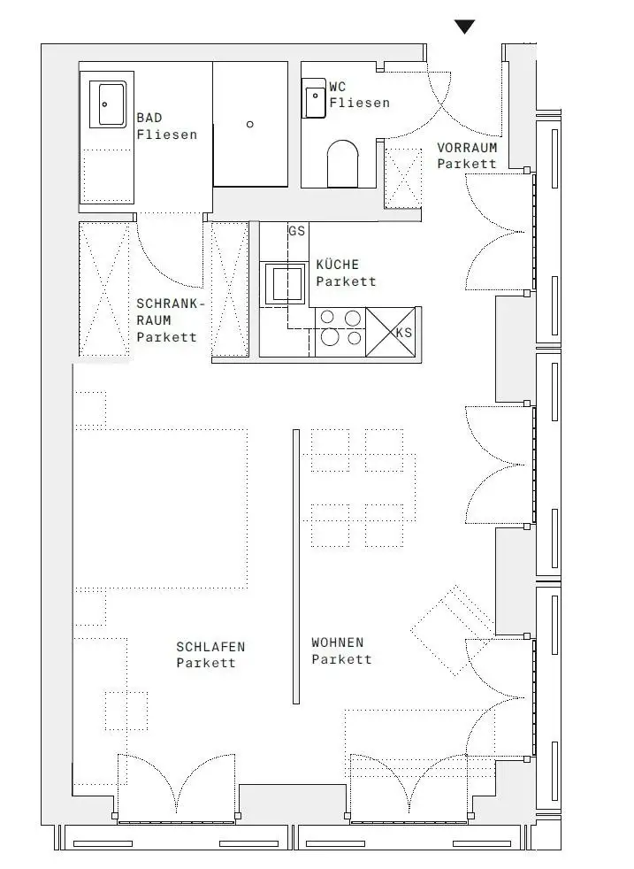DC-FLATS: High-End-Apartment bei der UNO-City!! ERSTBEZUG!!