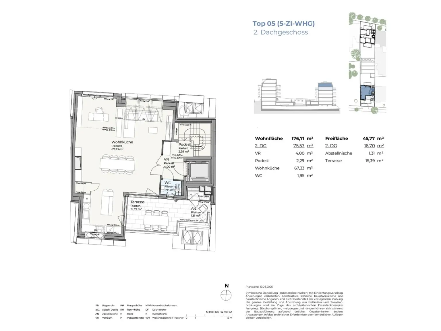 Grundriss 2. DG
