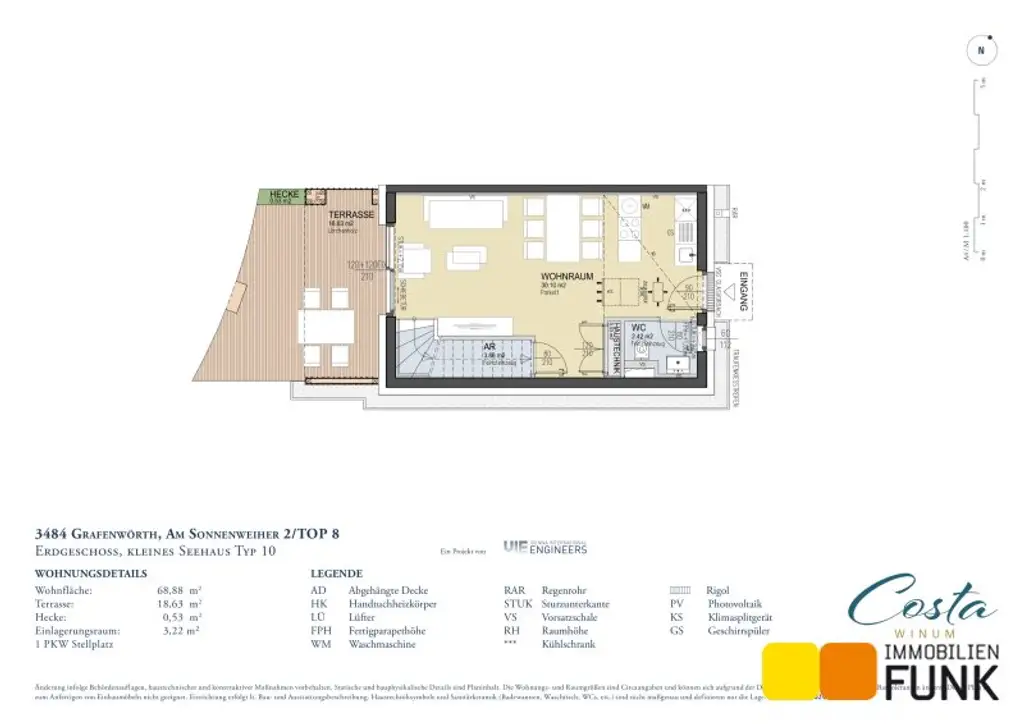 Mein kleines Haus am See.  Costa Winum Grafenwörth.