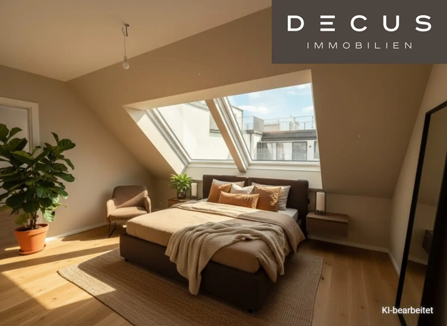 Schlafzimmer - KI bearbeitet