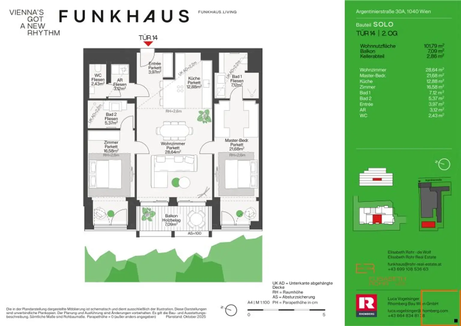FUNKHAUS - Große Wohnung mit platzreichen Räumen