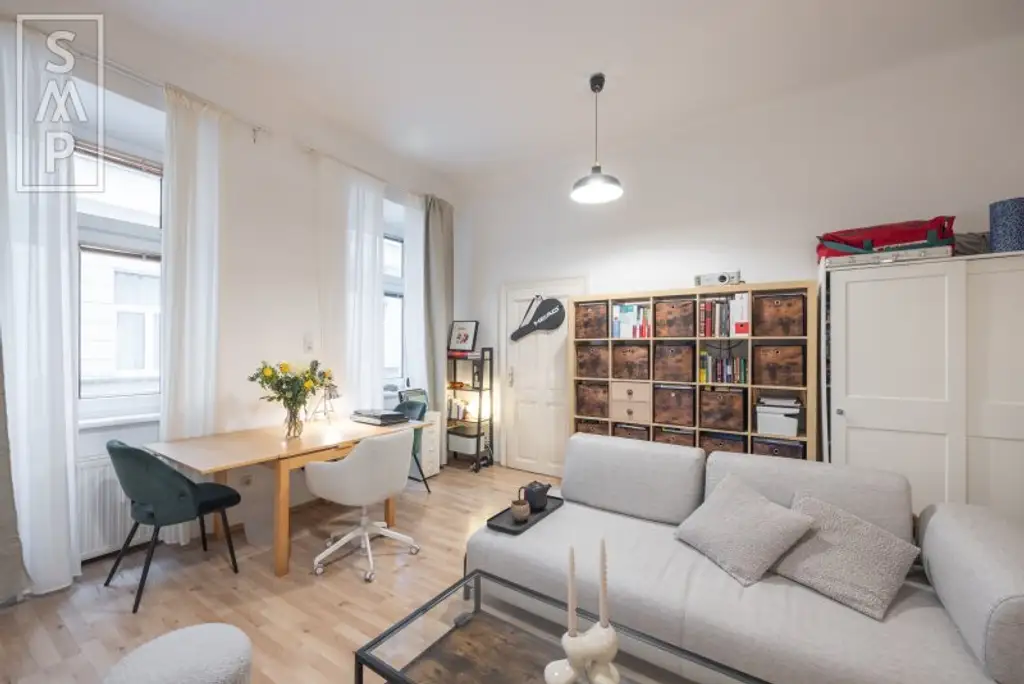 RUHE-OASE IM HERZEN DER LEOPOLDSTADT: 2-ZIMMER-WHG MIT HOFBLICK