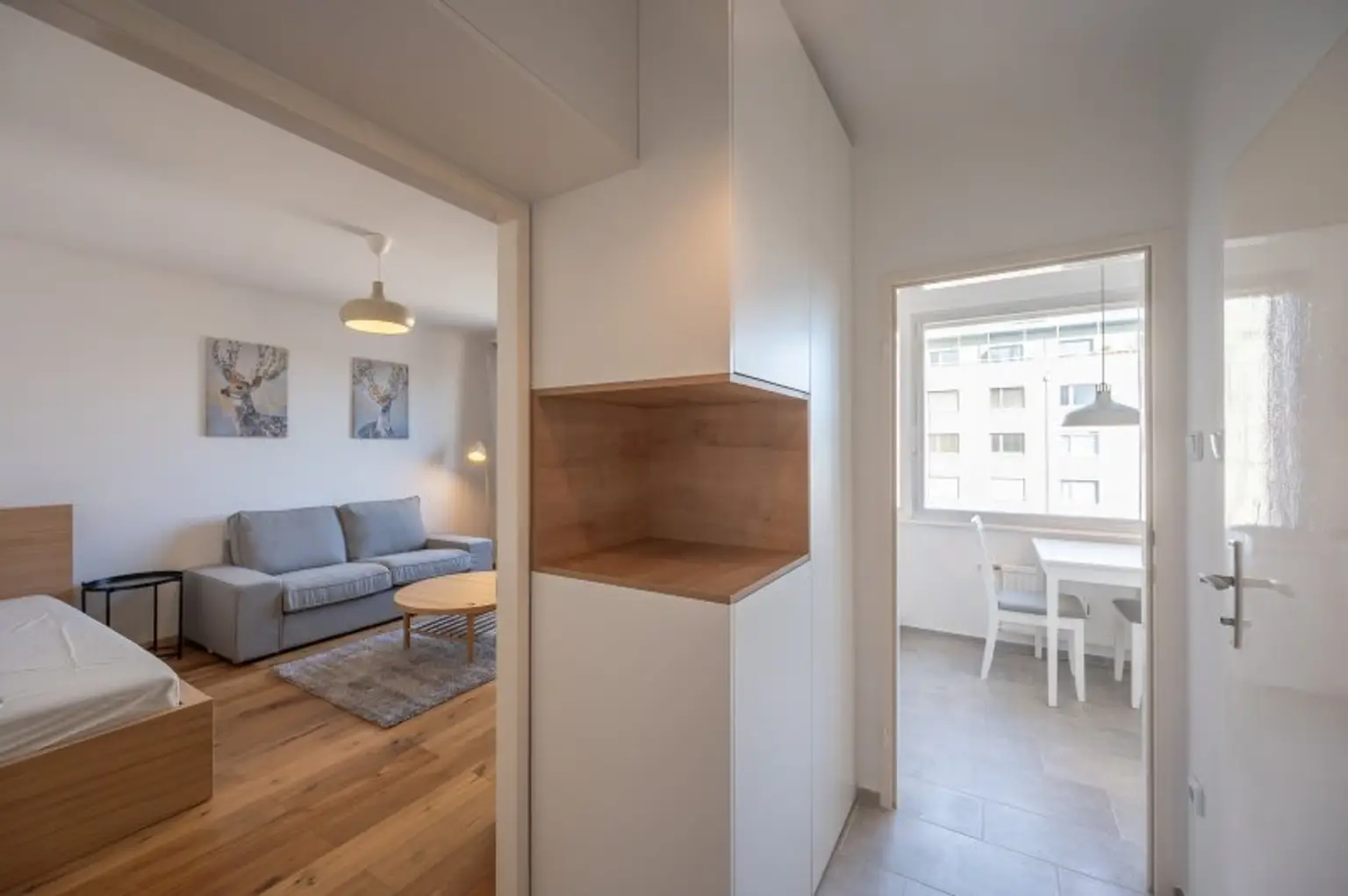 Short-term apartment located in Pratercottage, 2-6 months, fully furnished, 10 min to the 1st district