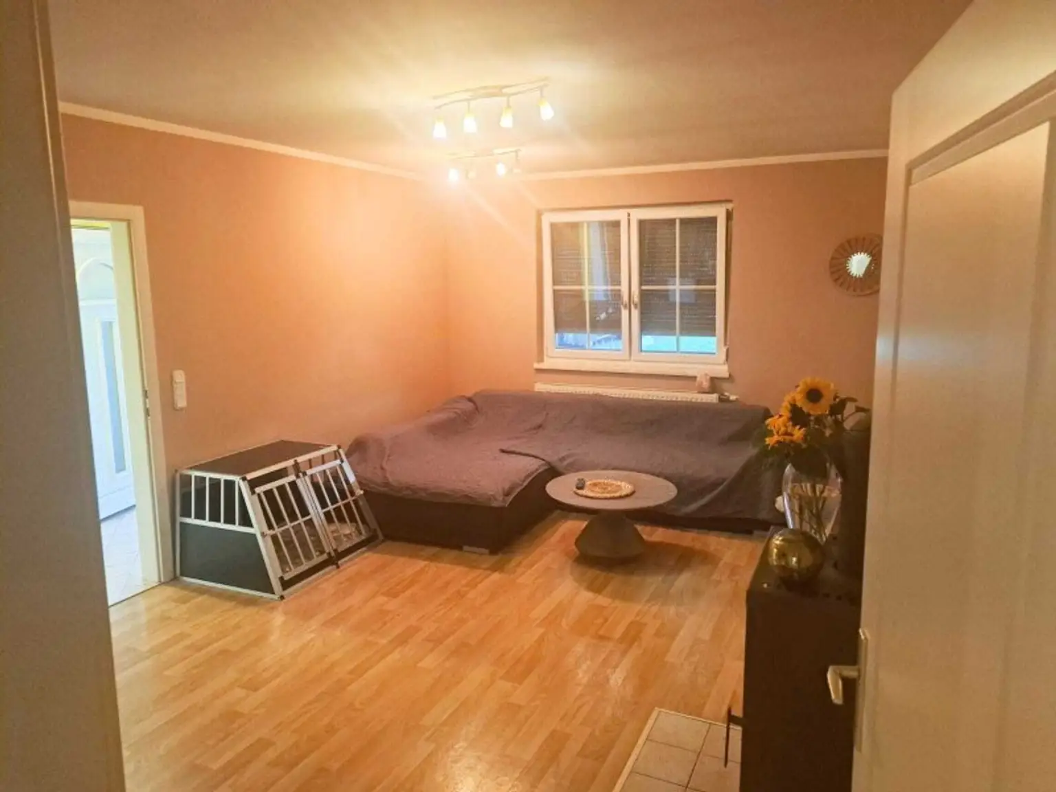 Wohnen auf einer Ebene: Gepflegtes Haus mit Garten und Doppelgarage in Unterwart