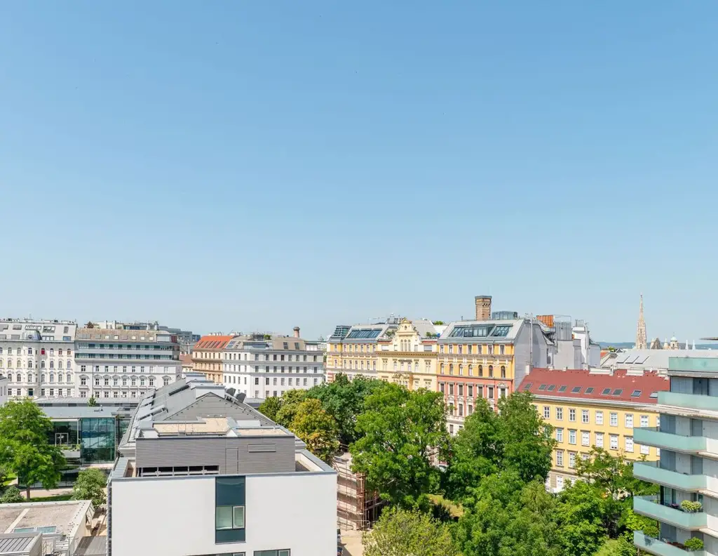 Nahe U3 Rochusgasse! 2-Zimmer-Maisonette mit exklusiver Dachterrasse zu vermieten!