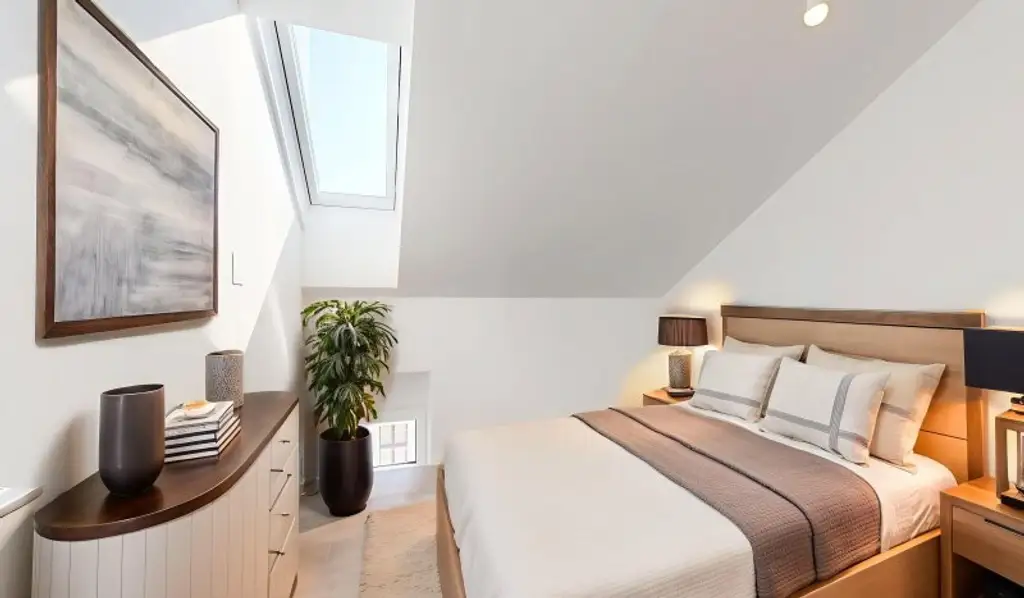 Moderne 2-Zimmer Dachgeschosswohnung | Terrasse | Klimaanlage | Nähe Café Hummel | Erstbezug