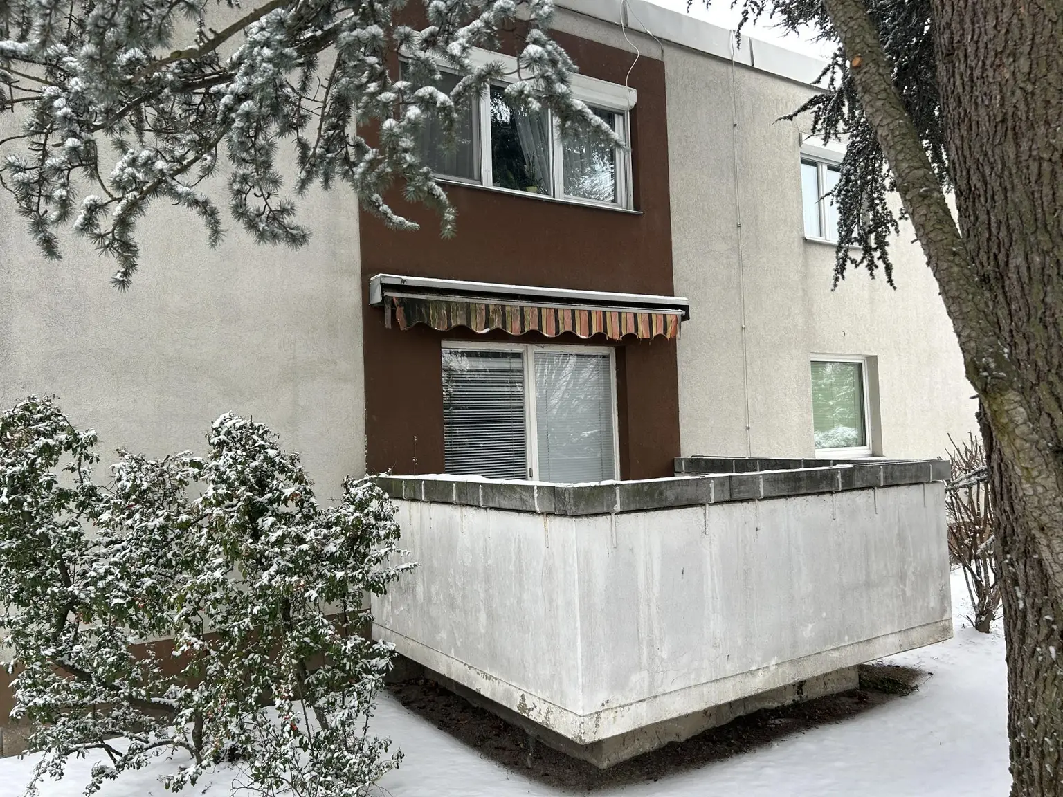 Terrasse I - Hauszugang Ansicht außen