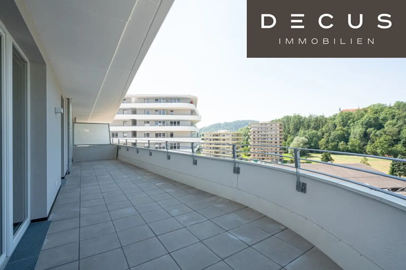 Balkon mit Aussicht