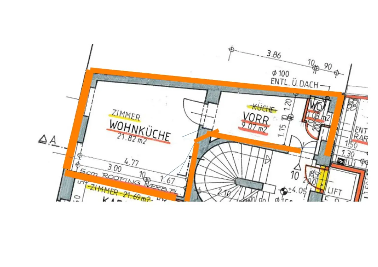 Plan Wohnung