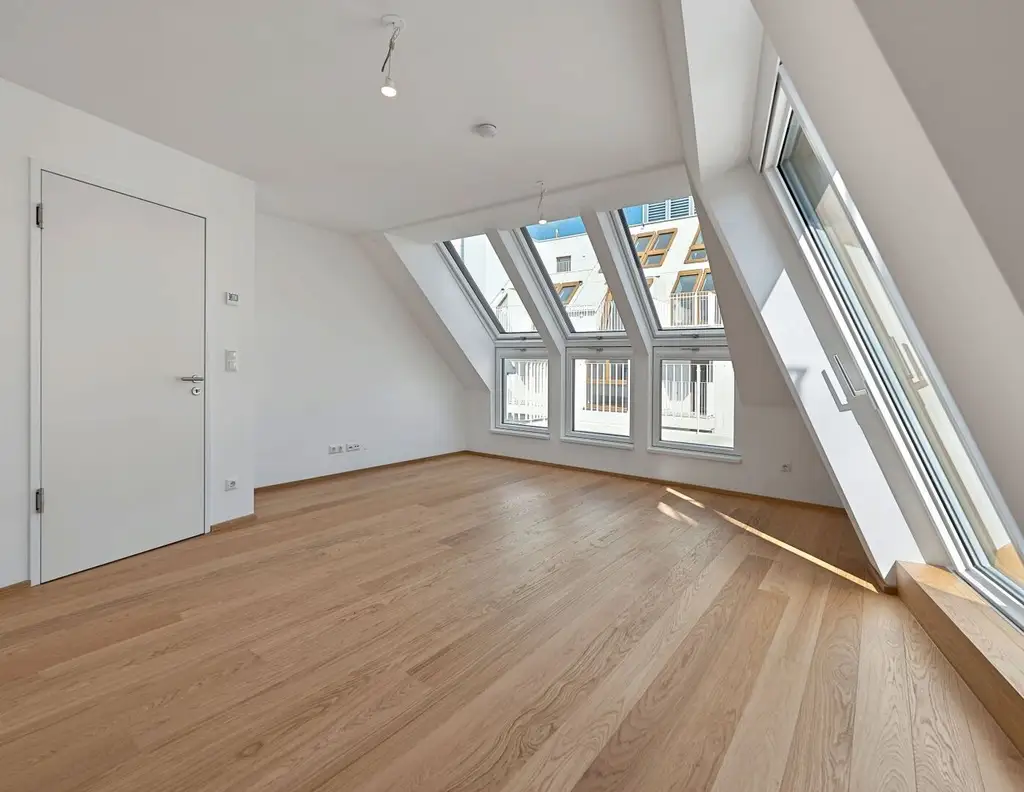 THE TEMPTATION - Vorsorgewohnung - Dachgeschosstraum - 2 Zimmer mit großzügiger Freifläche und Rundumblick