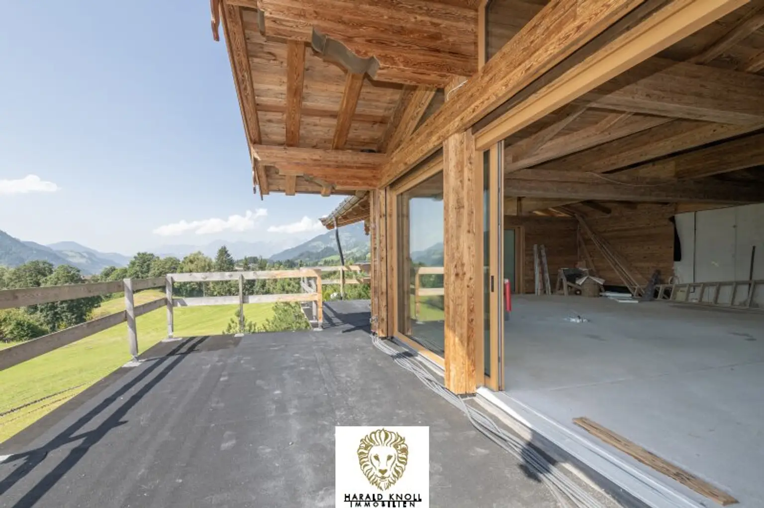 Exklusives Chalet Rohbau in Aurach