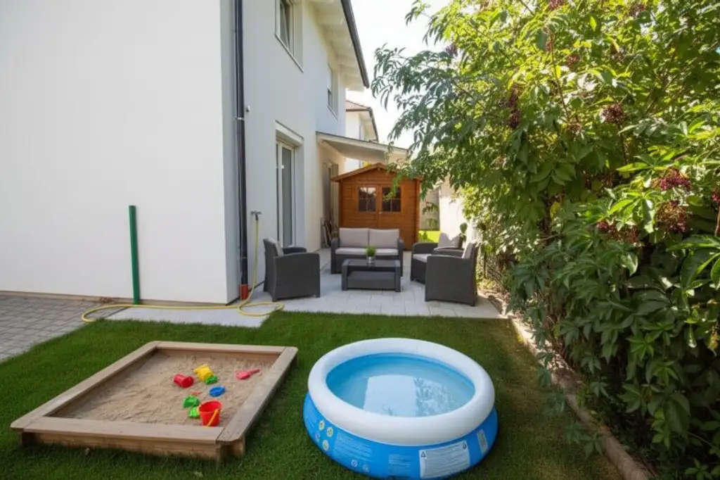"Perfekt für Familien: ERSTBEZUG - Einfamilienhaus in Wien Nähe mit Schnellbahnanschluss"