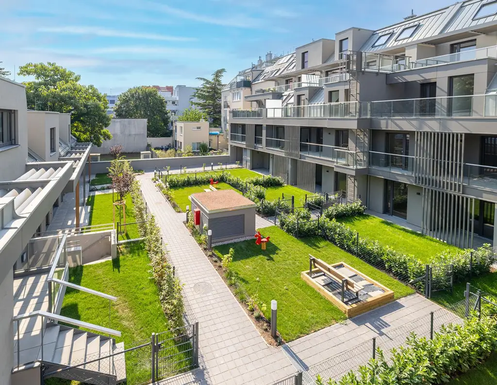 Grünes Investment - Gartenwohnung bei der Alten Donau