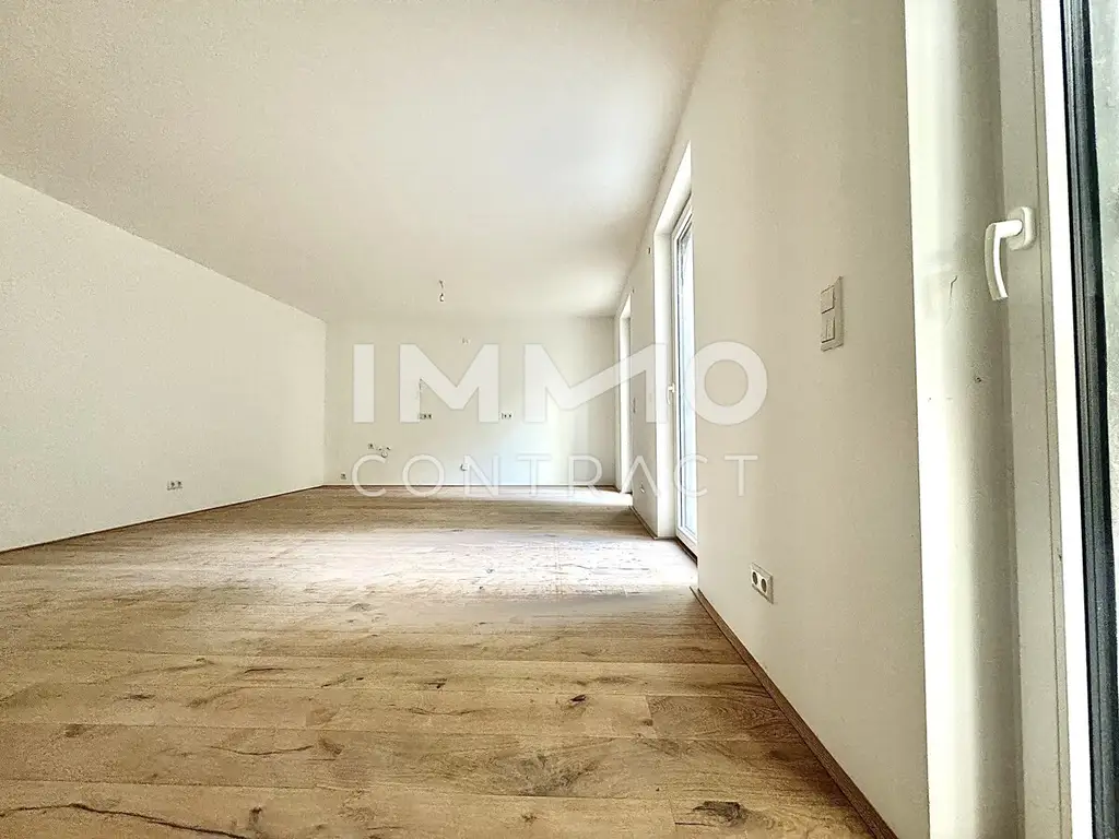 provisionsfreie & elegante 3-Zimmer-Wohnung mit sonniger Terrasse & privatem Garten