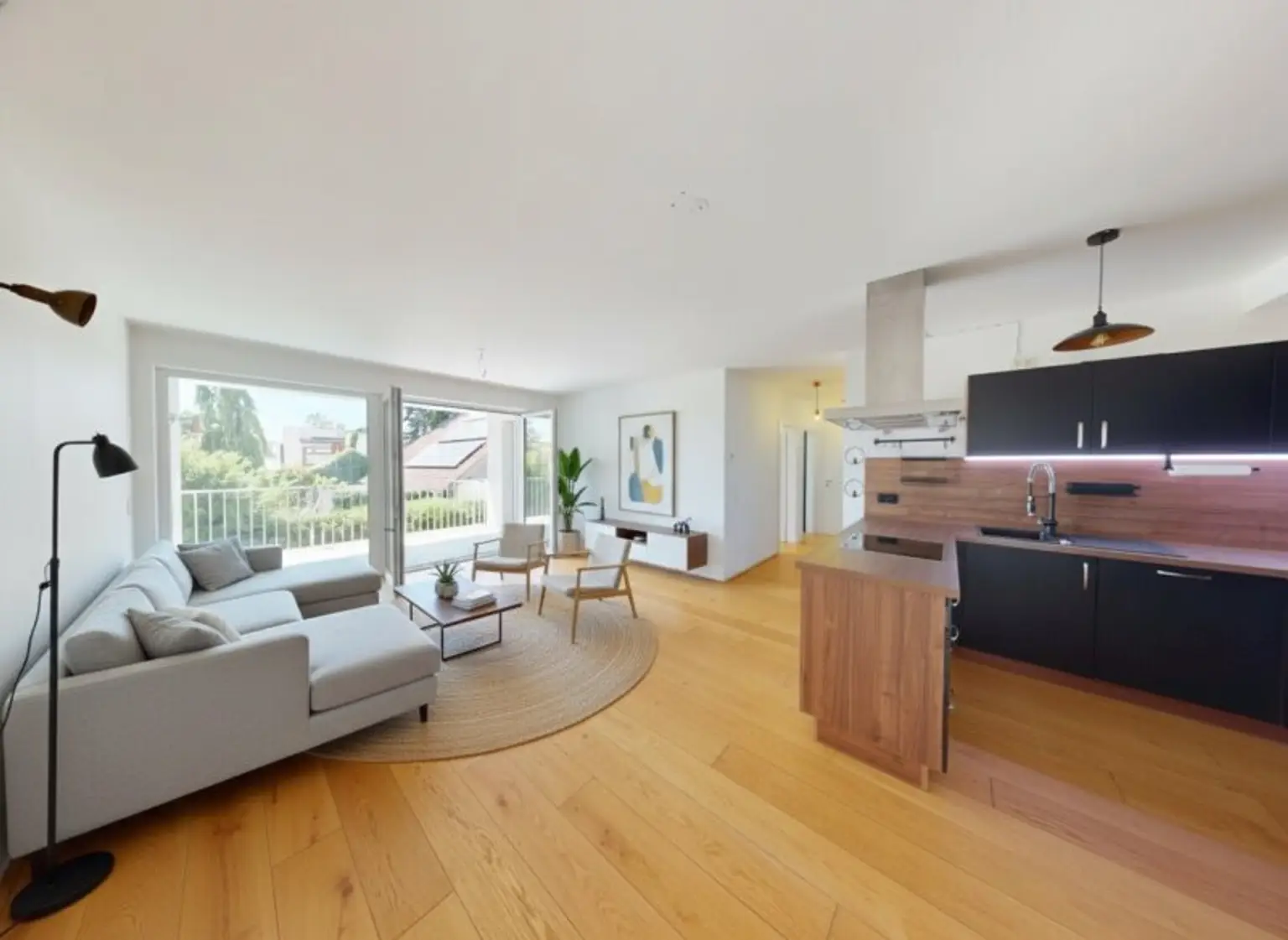 Wer es wirklich entspannt bevorzugt: Terrasse, himmlische Ruhe und Blick ins Grüne! Fußnähe U1!